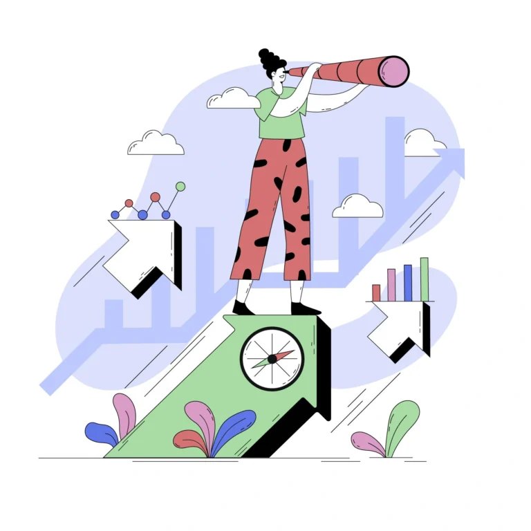 A thoughtful professional woman evaluating multiple career aspects for lasting career clarity