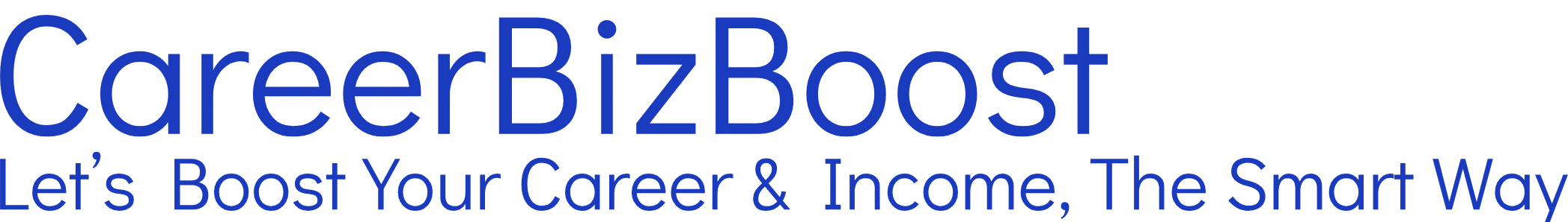 CareerBizBoost logo - resume writing, career tips, career development, salary negotiation, remote and freelance job support