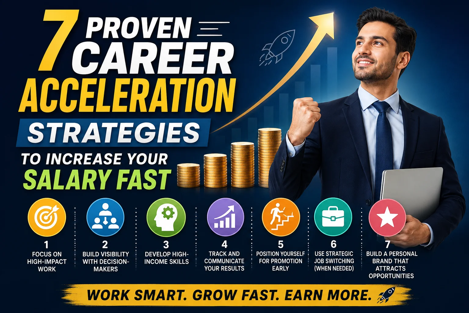 career acceleration strategies to increase salary fast with proven steps for career growth and higher income